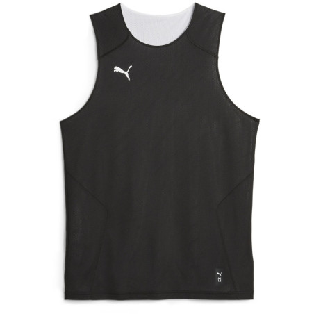 Maillot de basket réversible Puma Team Reverse Black face