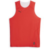 Maillot de basket réversible Puma Team Reverse Red face