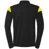 Veste Uhlsport Squad 27 noir/jaune citron dos