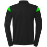 Veste Uhlsport Squad 27 noir/vert fluo dos