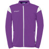 Veste Uhlsport Squad 27 mauve/blanc