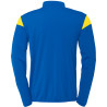 Veste Uhlsport Squad 27 azur/jaune citron dos