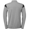 Veste Uhlsport Squad 27 gris fonce chine/noir dos