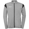 Veste Uhlsport Squad 27 gris fonce chine/noir