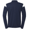 Veste Uhlsport Squad 27 bleu marine/blanc dos