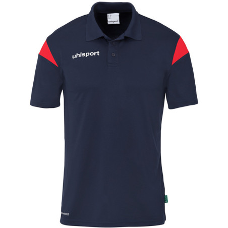 Polo Uhlsport Squad 27 marine/rouge