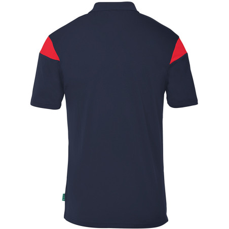 Polo Uhlsport Squad 27 marine/rouge dos