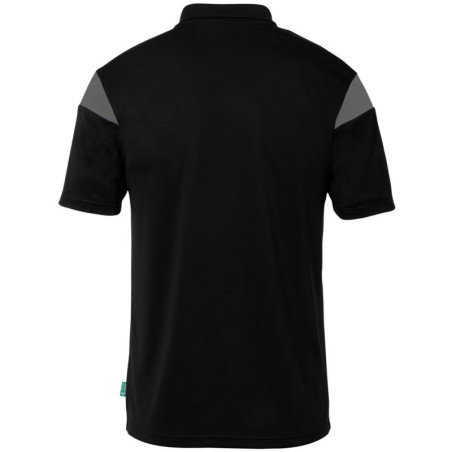 Polo Uhlsport Squad 27 noir/anthracite dos