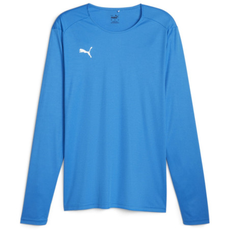 Surmaillot de basket manches longues Puma Team Blue face