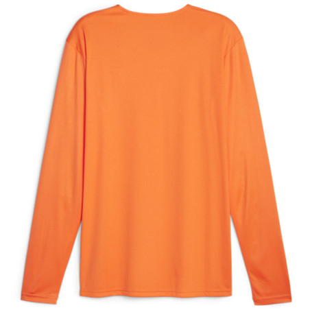 Surmaillot de basket manches longues Puma Team Golden Poppy dos