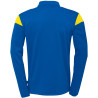 Sweat 1/4 Uhlsport Squad 27 azur/jaune citron dos