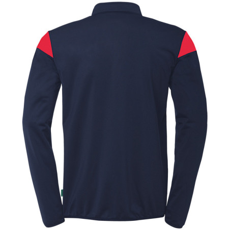Sweat 1/4 Uhlsport Squad 27 marine/rouge dos