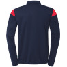 Sweat 1/4 Uhlsport Squad 27 marine/rouge dos