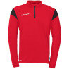 Sweat 1/4 Uhlsport Squad 27 rouge/noir