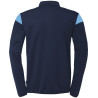 Sweat 1/4 Uhlsport Squad 27 marine/ciel dos