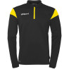 Sweat 1/4 Uhlsport Squad 27 noir/jaune citron