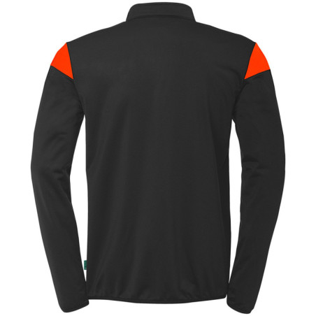 Sweat 1/4 Uhlsport Squad 27 noir/orange fluo dos