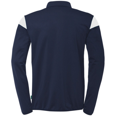 Sweat 1/4 Uhlsport Squad 27 marine/blanc dos