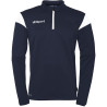 Sweat 1/4 Uhlsport Squad 27 marine/blanc