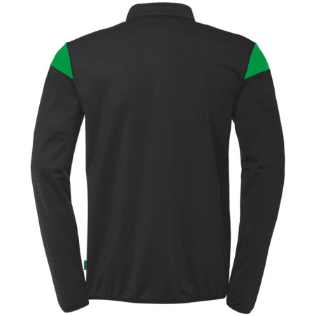 Sweat 1/4 Uhlsport Squad 27 noir/vert fluo dos