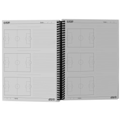 Carnet à spirales coach football 2