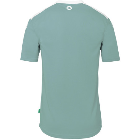 Maillot Kempa Emotion 27 aqua/blanc dos