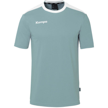 Maillot Kempa Emotion 27 aqua/blanc