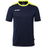 Maillot Kempa Emotion 27 bleu marine/jaune fluo