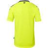 Maillot Kempa Emotion 27 jaune fluo/bleu marine dos
