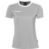 Maillot Kempa Emotion 27 Women gris foncé chiné/blanc