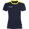 Maillot Kempa Emotion 27 Women bleu marine/jaune fluo