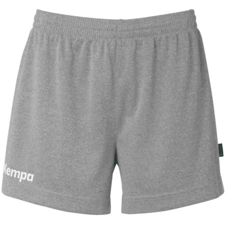 Short Kempa Team Women gris foncé chiné