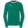 Maillot Kempa Emotion 27 Manches Longues lagon/blanc