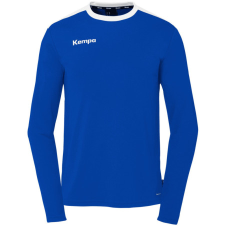 Maillot Kempa Emotion 27 Manches Longues bleu roi/blanc