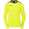 Maillot Kempa Emotion 27 Manches Longues jaune fluo/bleu marine