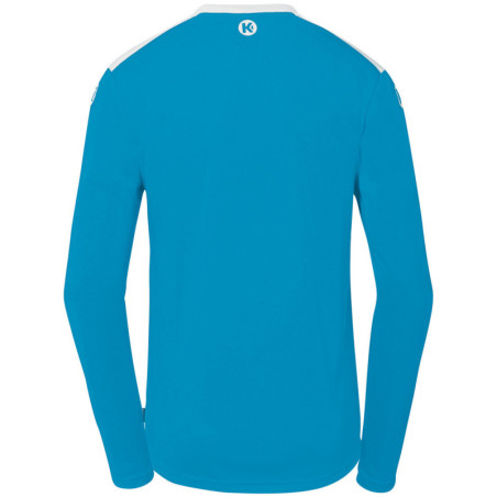 Maillot Kempa Emotion 27 Manches Longues bleu kempa/blanc dos