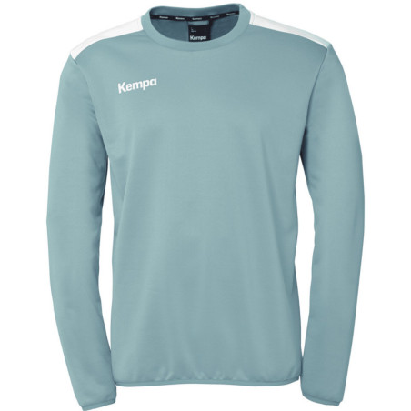 Sweat EMOTION 27 Kempa aqua/blanc
