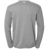 Sweat EMOTION 27 Kempa gris fonce chine/blanc dos