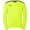 Sweat EMOTION 27 Kempa jaune fluo/bleu marine