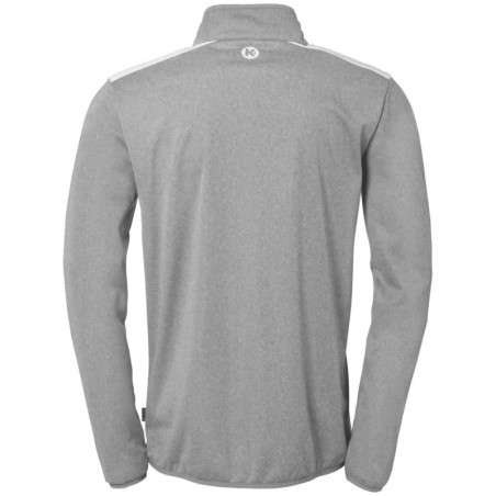 Veste de survêtement Kempa Emotion 27 gris fonce chine/blanc dos
