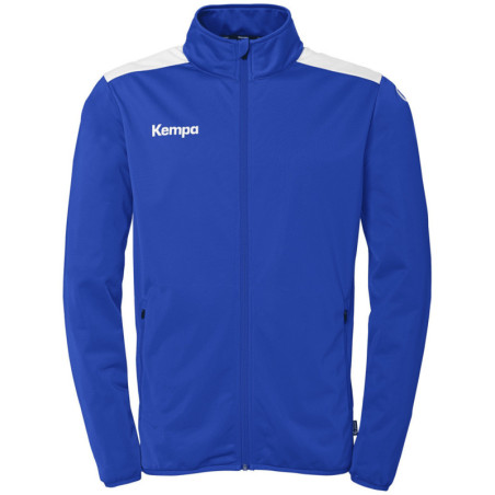 Veste de survêtement Kempa Emotion 27 bleu roi/blanc