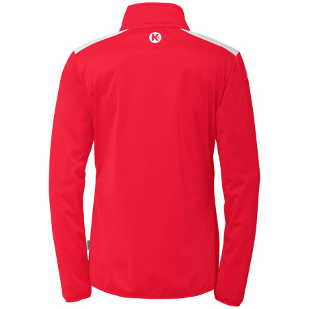 Veste de survêtement Kempa Emotion 27 Women rouge/blanc dos