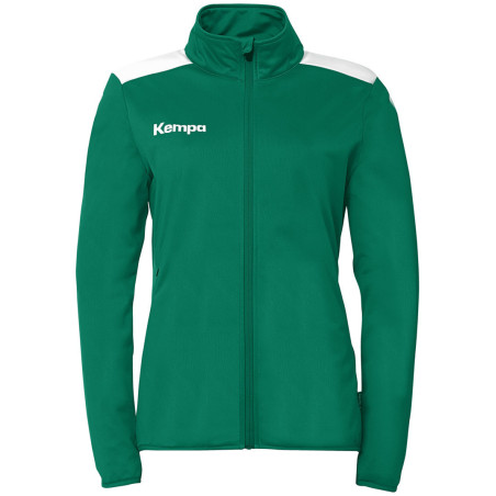 Veste de survêtement Kempa Emotion 27 Women lagon/blanc
