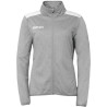 Veste de survêtement Kempa Emotion 27 Women gris fonce chine/blanc