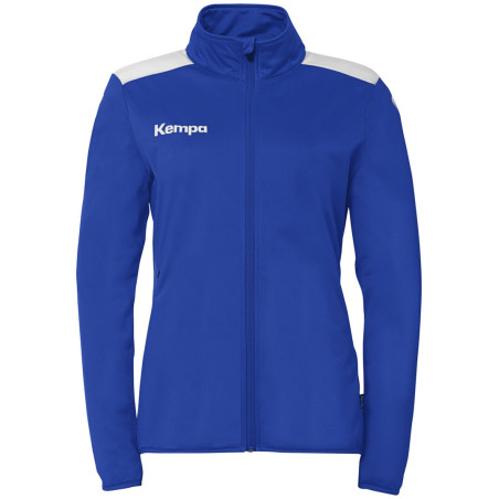Veste de survêtement Kempa Emotion 27 Women bleu roi/blanc