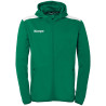 Veste de survêtement à capuche Kempa Emotion 27 lagon/blanc