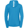Veste de survêtement à capuche Kempa Emotion 27 Women bleu kempa/blanc dos