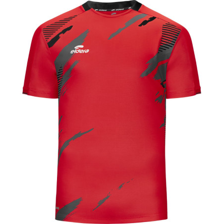Maillot Eldera Fensif Rouge Noir