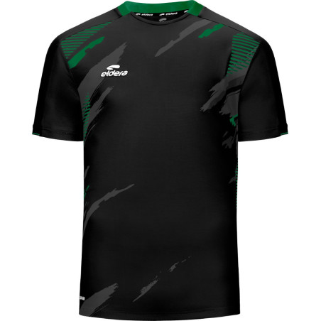 Maillot Eldera Fensif Noir Vert