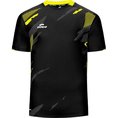 Maillot Eldera Fensif Noir Jaune